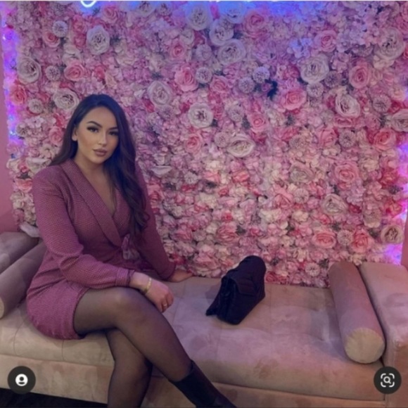 Zara pink and black blazer dress - Picture 11 of 16